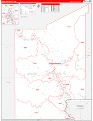 Red Line Map Example